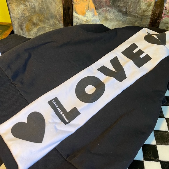 🧸HP🧸LOVE MOSCHINO Colorblock Hoodie - Picture 5 of 7